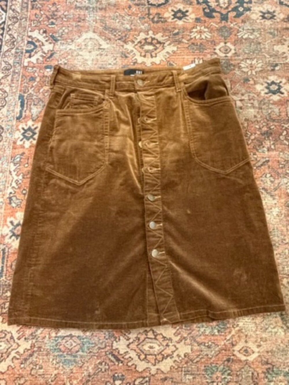 Kut from the Kloth corduroy skirt